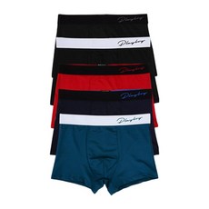 PLAYBOY 字母印花四角褲 5件組