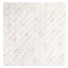 FaSoLa 多用途矽膠防撞粒 100顆, 透明色, 1組