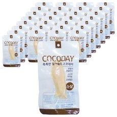 코코데이 고양이 촉촉한 닭가슴살 간식, 순살, 20g, 30개