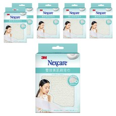 3M Nexcare 雙效美肌刷背巾, 加長設計, 清潔去角質雙效合一, 材質細膩不傷肌膚, 單色, 1入, 6盒