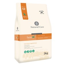 네츄럴코어 전연령용 고양이 베네 M70 건식사료, 연어+오리, 2kg, 1개