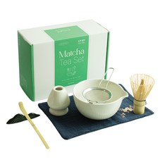 ohubancha 陶瓷抹茶茶道組, 1套, 單一顏色