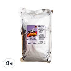 코포리바 스페니쉬 슬라이스 블랙 올리브 파우치, 4개, 1.6kg