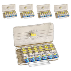 7日分裝透明藥盒 28格 23x13x3cm, 5個