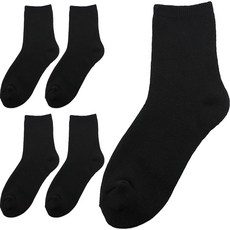 Izileg 女款素色刷毛保暖襪 5雙