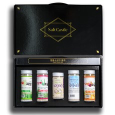 saltcastle Premium鹽巴禮盒 5件組, 900g, 1組
