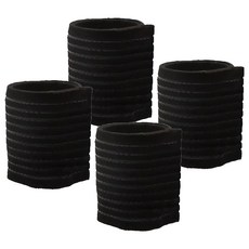 腳踝彈力支撐帶 黑色, 2套