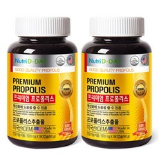 Nutri D-DAY 優級蜂膠膠囊, 180顆, 2罐