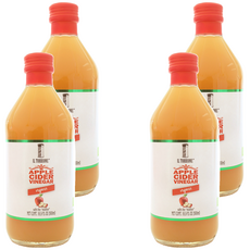 일토리오네 유기농 사과식초, 500ml, 4개