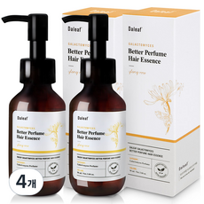 Daleaf 半乳糖酵母菌升級香氛護髮精華 依蘭玫瑰香, 90ml, 4個