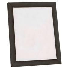 木質無印風掛式橫豎兩用相框 A4 黑木紋 簡約風, 1個