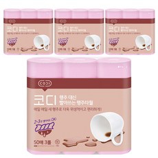 CODI 可洗式紙抹布, 50張, 12捲