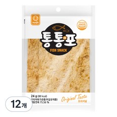 한진식품 통통어포 오리지널, 24g, 12개