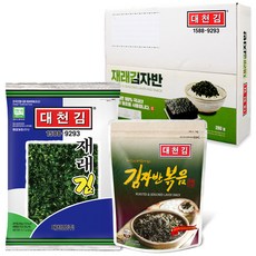 대천김 재래김 20g x 5p + 김자반볶음 60g x 3p, 1세트