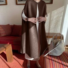 QUEEN & JOY 美女77 她的斗篷開襟長背心