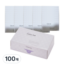 잇츠스킨 고급 화장솜, 80개입, 100개