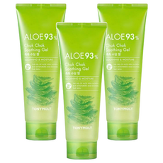 Tony Moly Chok Chok 蘆薈舒緩凝膠 93%蘆薈萃取 保濕舒緩, 3條, 250ml