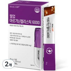 로엘 아르기닌 젤리스틱 6000, 350g, 2개