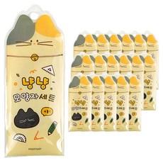 pinkfoot 2000喵喵尺子組, 18套, 透明