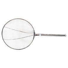 星光管狀手柄不鏽鋼粗網撈網3號, 1個, 單一顏色