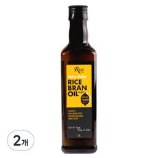 Rizi Plus穀維素米糠油, 2瓶, 1L