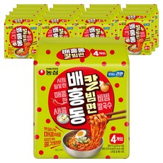배홍동 칼빔면 128g, 64개