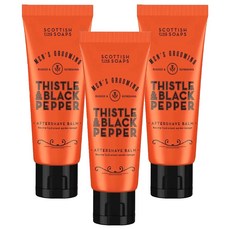 THE SCOTTISH FINE SOAPS 經典鬍後乳, 3個, 75ml