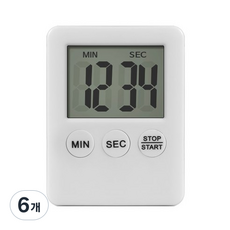 URBAN MINI 타이머, 화이트계열, 6개