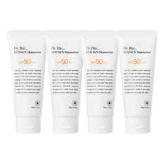 닥터바이오 에코 선크림 모이스처라이저 SPF50+ PA++++, 100g, 4개