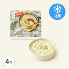 THIRIET 매쉬드 포테이토 퓨레 (냉동), 750g, 4개