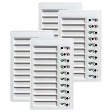 MaDaKkuMi 行程清單板 2入, 2套, 素色