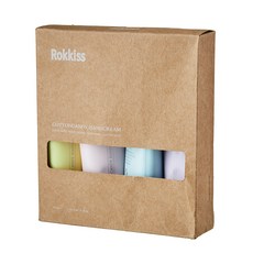 Rokkiss 護手霜禮盒 玫瑰香+花香+莓果香+牛奶香 50g, 200g, 1組