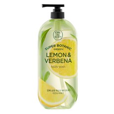 ON THE BODY 超植萃 沐浴露，檸檬馬鞭草, 900g, 1瓶