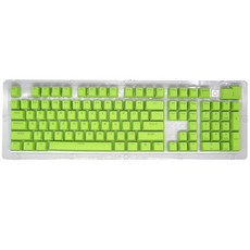 ABS雙色射出機械式鍵盤鍵帽, 蘋果綠, ABSG1, 一般型
