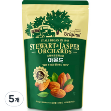 넛츠팜 스튜어트엔제스퍼 생아몬드, 300g, 5개