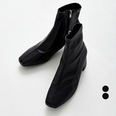 afinar 方頭踝靴 5cm