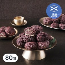 블루탐 오메기떡 (냉동), 60g, 1개입, 80개