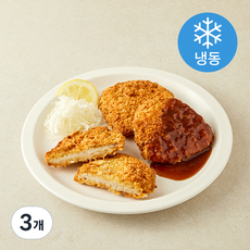 하늘푸드 수제 등심돈까스 10p (냉동), 1kg, 3개