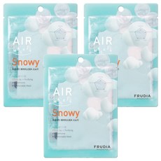 FRUDIA 肌呼完美 果萃提亮空氣面膜 含維他命原B5 改善膚色不均 弱酸性親膚質地, 1片, 3組