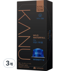 카누 바리스타 머신 전용 캡슐커피 와일드워터폴, 9.5g, 10개입, 3개 9.5g, 10개입, 3개
