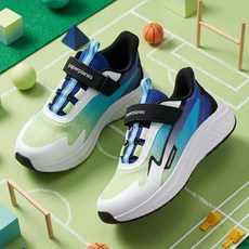 paperplaneskids 網眼氣墊魔鬼氈運動鞋