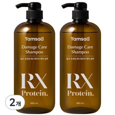 탐사 프로틴 RX 데미지 케어 샴푸, 2개, 980ml