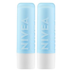니베아 립케어, 모이스춰, 4.8g, 2개 모이스춰, 4.8g, 2개