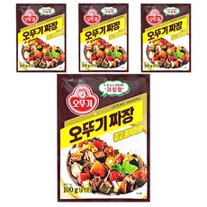OTTOGI 不倒翁 韓式炸醬粉, 100g, 4個