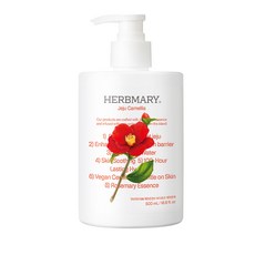 Herbmary 1848 溫泉水身體乳液 濟州山茶花, 1個, 500ml