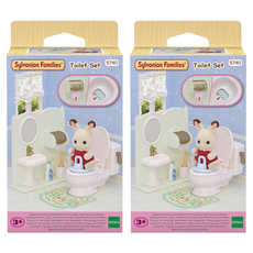 EPOCH Sylvanian Families 森林家族 5740 嬰兒馬桶廁所公仔組, 2套