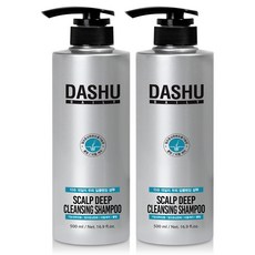 DASHU Daily深層清潔去屑洗髮精, 500ml, 2瓶