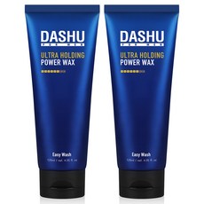 DASHU 男士超強定型水洗式造型髮蠟, 120ml, 2條