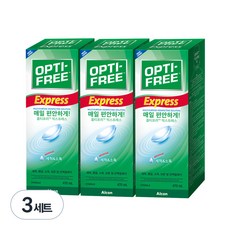 옵티프리 익스프레스 렌즈 세정액, 470ml, 9개