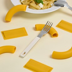 WAGENSTEIGER 義大利麵矽膠筷架 2入 通心粉, 1個, 單一顏色